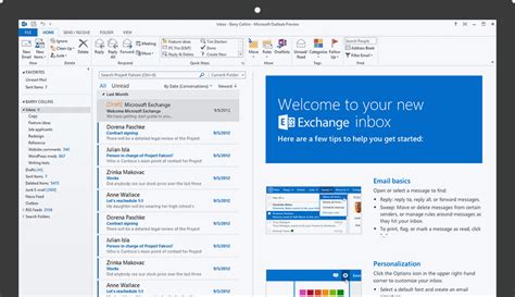 windows 10 microsoft exchange email.